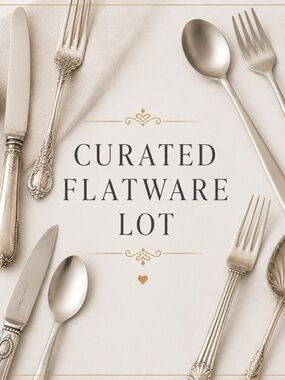 Personalized/Curated Flatware Lot for Mr & Mrs Whitecloud only - October 2026